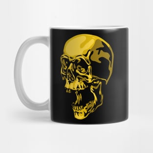 Golden Skull Mug